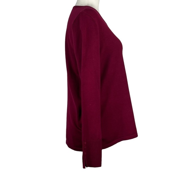 Chico's LONG SLEEVED CREW NECK SWEATER - Picture 11 of 15
